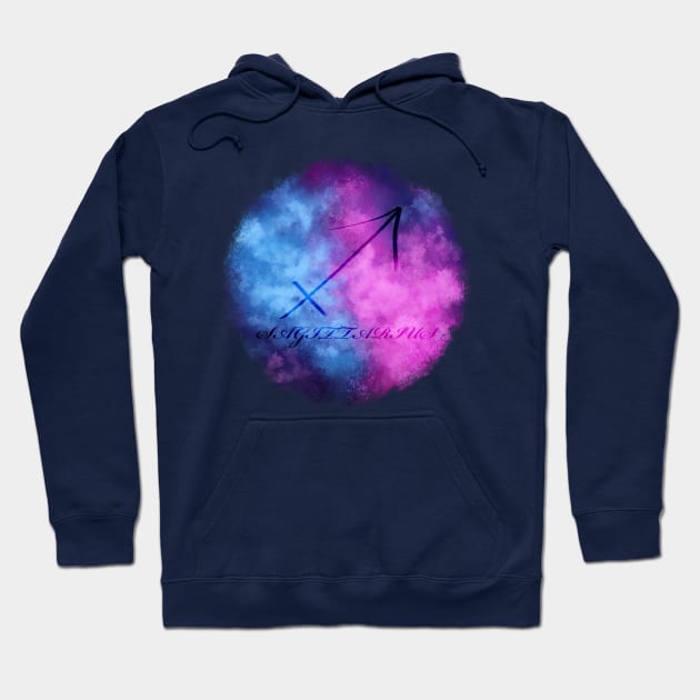 Sagittarius Zodiac Hoodie by Velvet